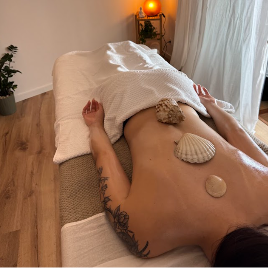 Massagem dos búzios